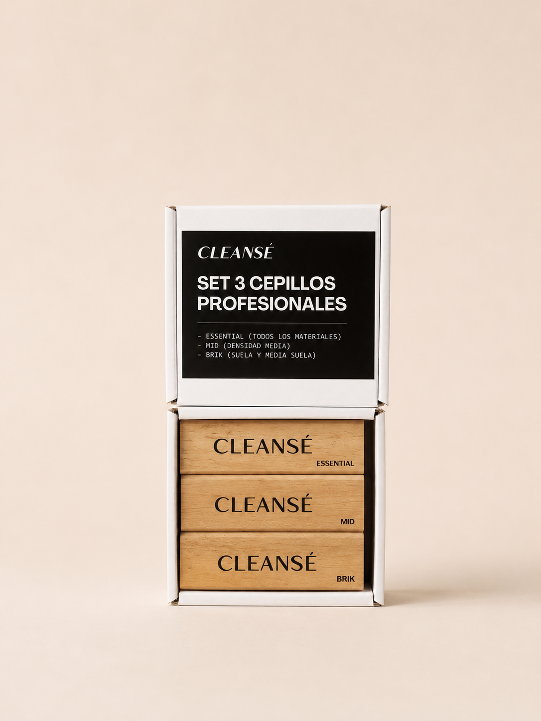 Essential Set (3 cepillos: Essential + MID + BRIK)