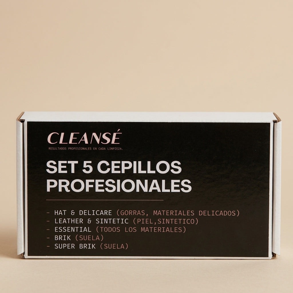 Professional Set (5 cepillos: DELICARE + MID + ESSENTIAL + BRIK + SUPER BRIK)
